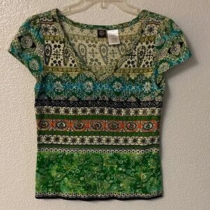 BILA Sequin & Beaded Top